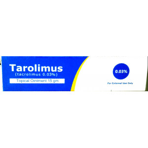 TAROLIMUS 0.03% (TACROLIMUS ) TOPICAL OINT. 15 GM 
